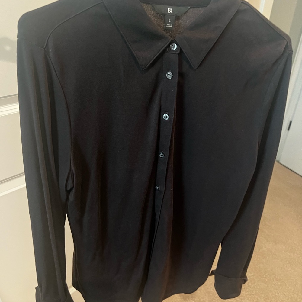 Banana Republic Brown Button-Up Shirt